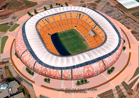 <h5>Johannesburg 2010 World Cup Stadium </h5>