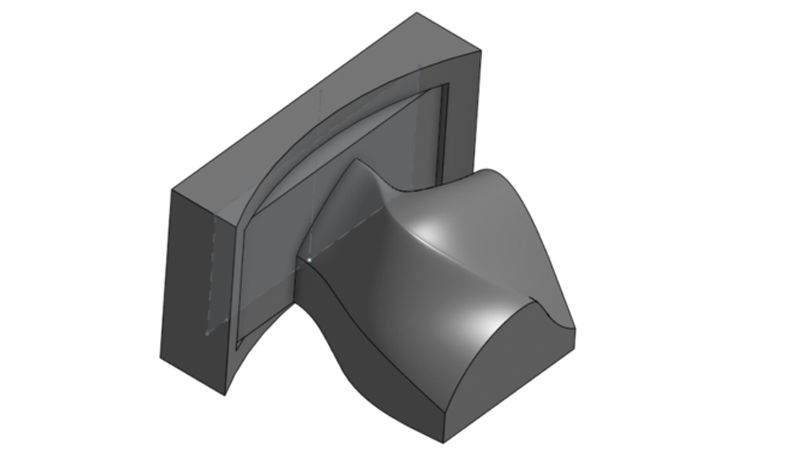 Combining modeFRONTIER with Rocky DEM to design a better deflector saves up to 130 hours of computation time