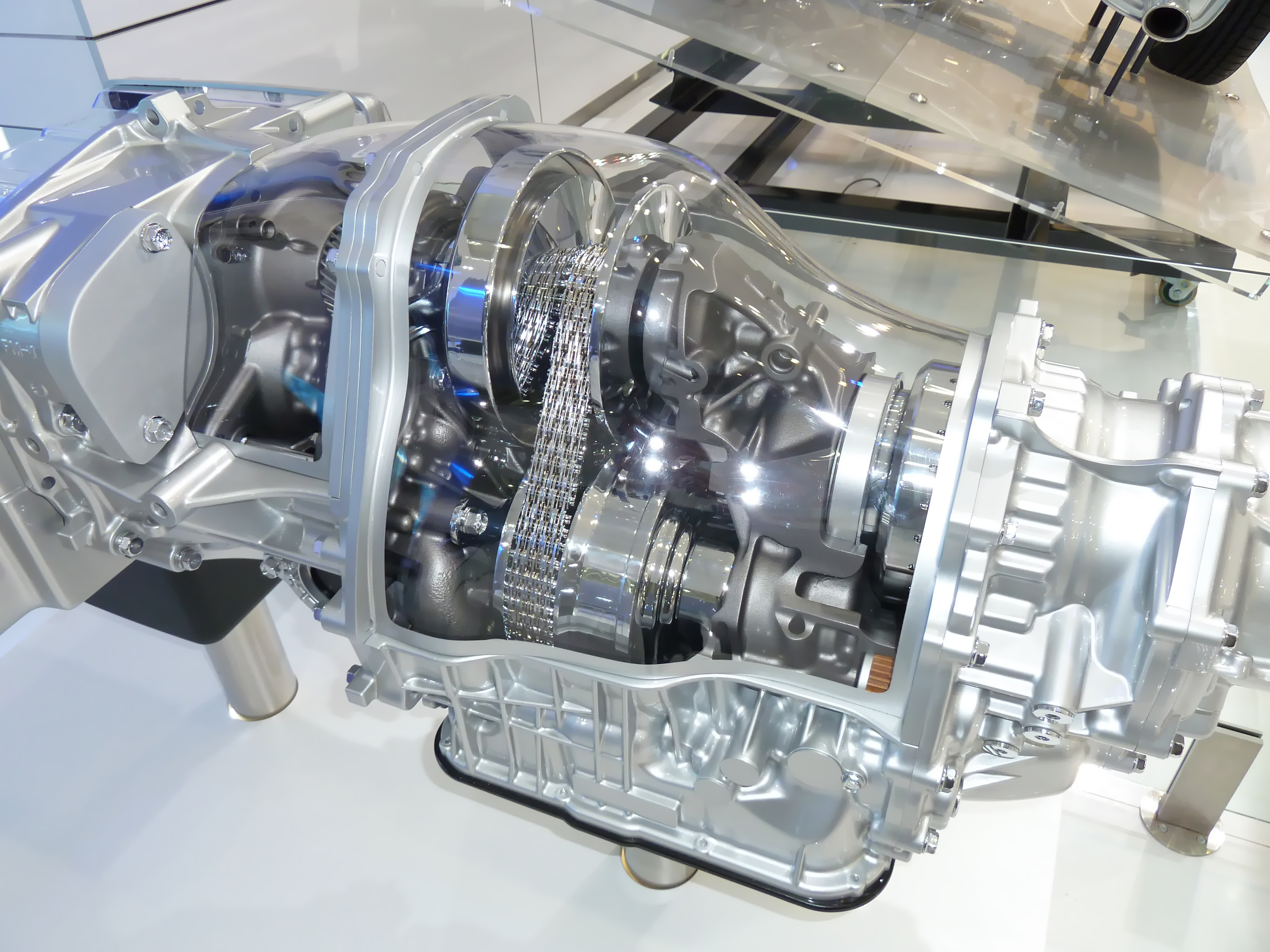 <h5>The continuously variable transmission (CVT)</h5>