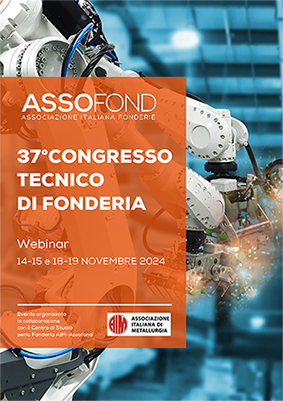 37° Congresso di fonderia | sessioni tecniche